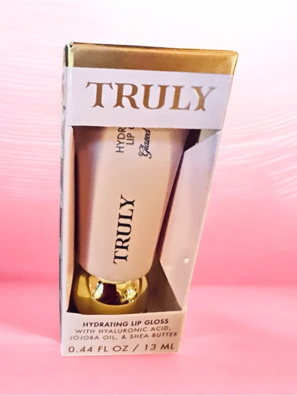 TRULY Hydrating Lip Gloss – glazed donut